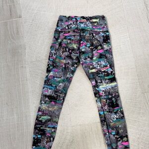 Lululemon Leggings - Graphitti Print - Like New